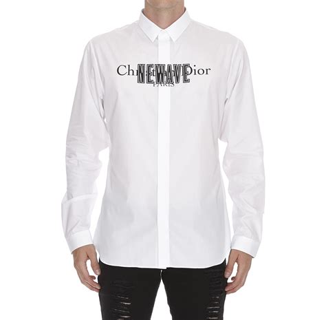 dior men's white shirt|christian Dior luxury shirt.